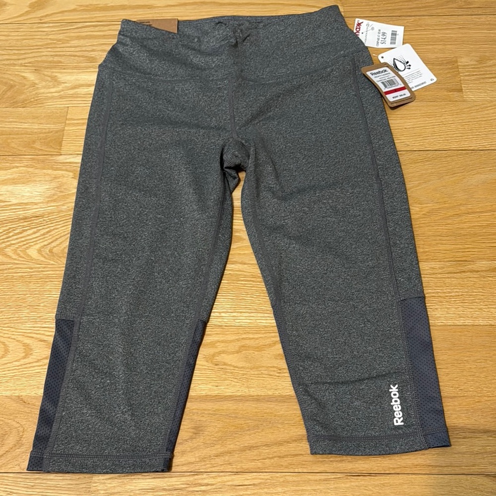 Reebok Gray Performance Leggings